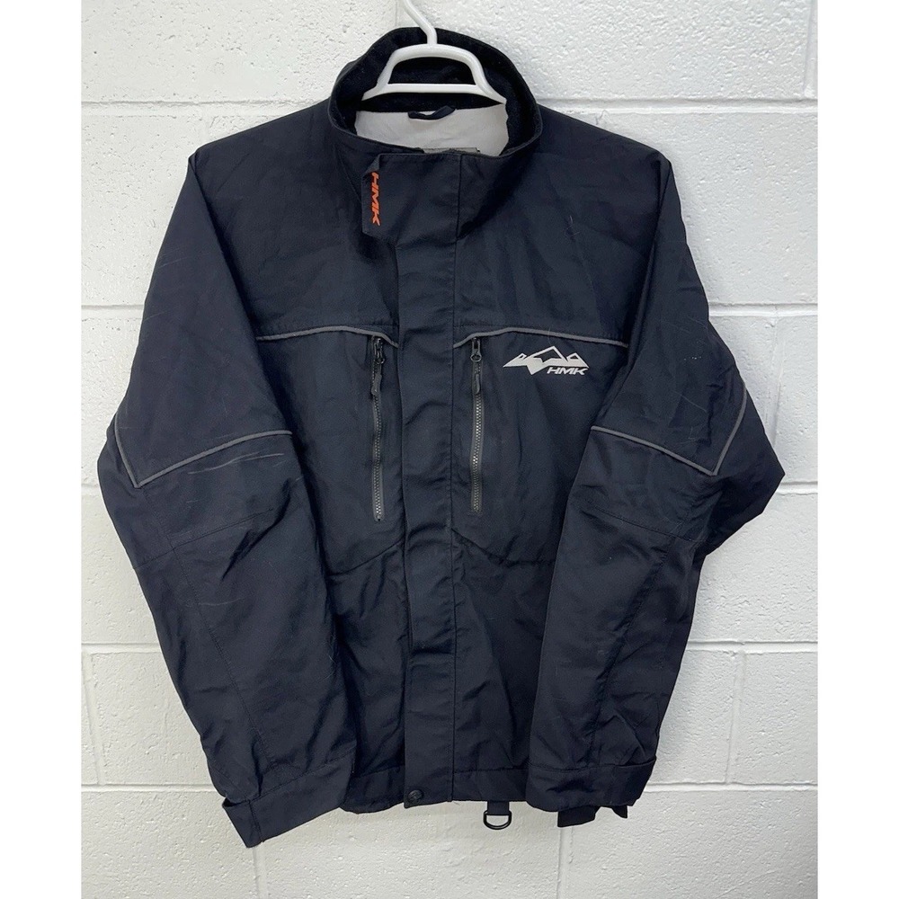 HMK Cascade Ballistic XR Wind Waterproof Hooded Snowmobile Snow Jacket / Large